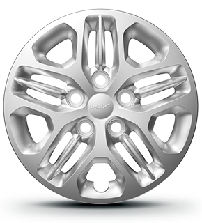 16” Dual tone crystal cut alloy wheel